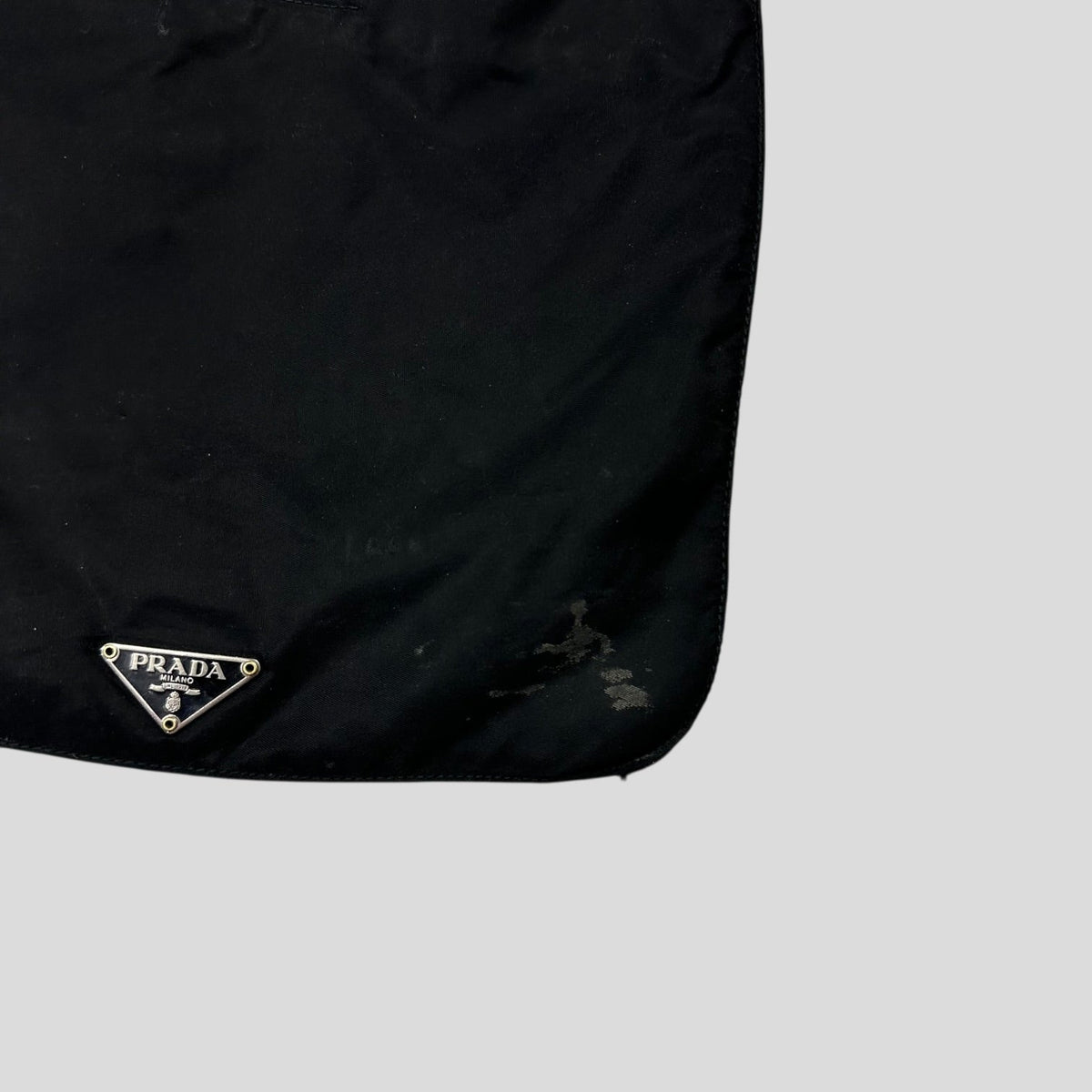 Prada Milano 00’s Nylon 3D Multipocket Crossbody Bag | O/S, Black