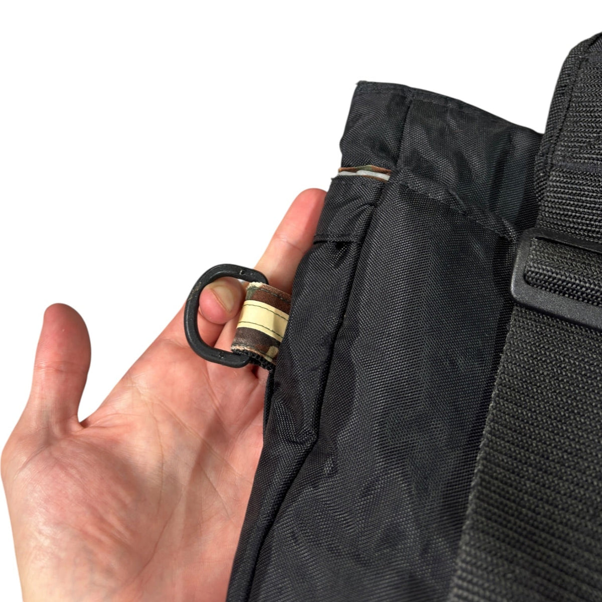 Maharishi 90's 2 in 1 Convertible Backpack Bag | O/S, Black