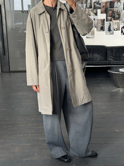 Hugo Boss 2000s Single Breasted Trench Coat - L/XL