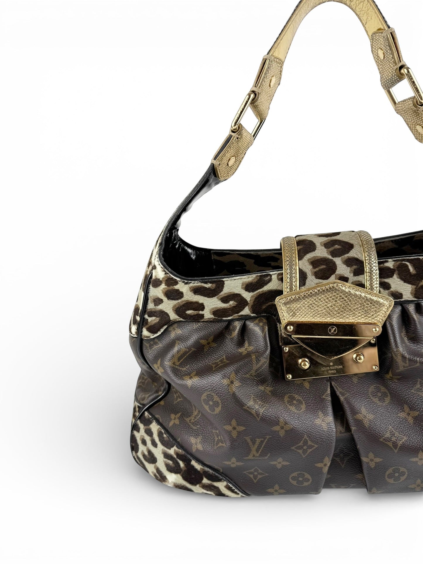 Vintage 2006 Louis Vuitton Leopard Polly Handbag (Limited Edition S/S) | O/S, Brown
