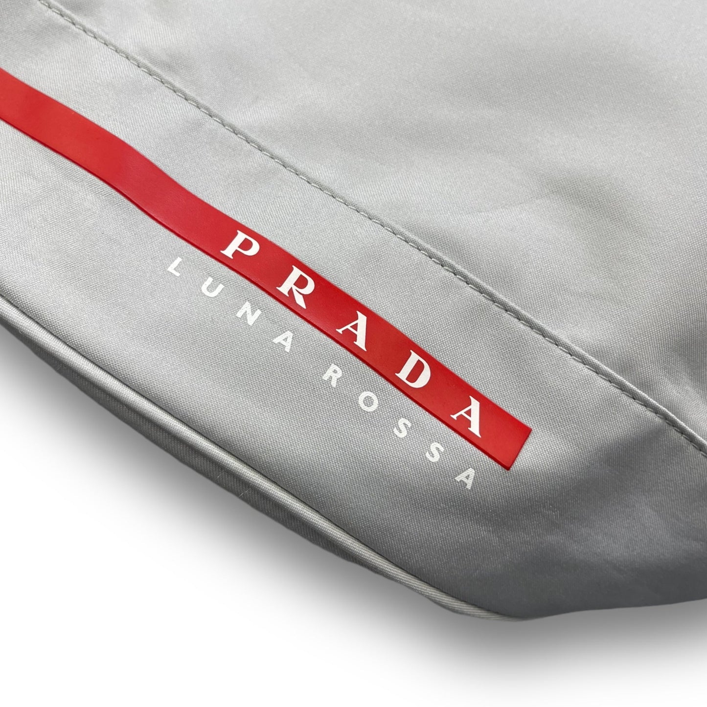 2000's Prada Luna Rossa Bag | O/S, Silver