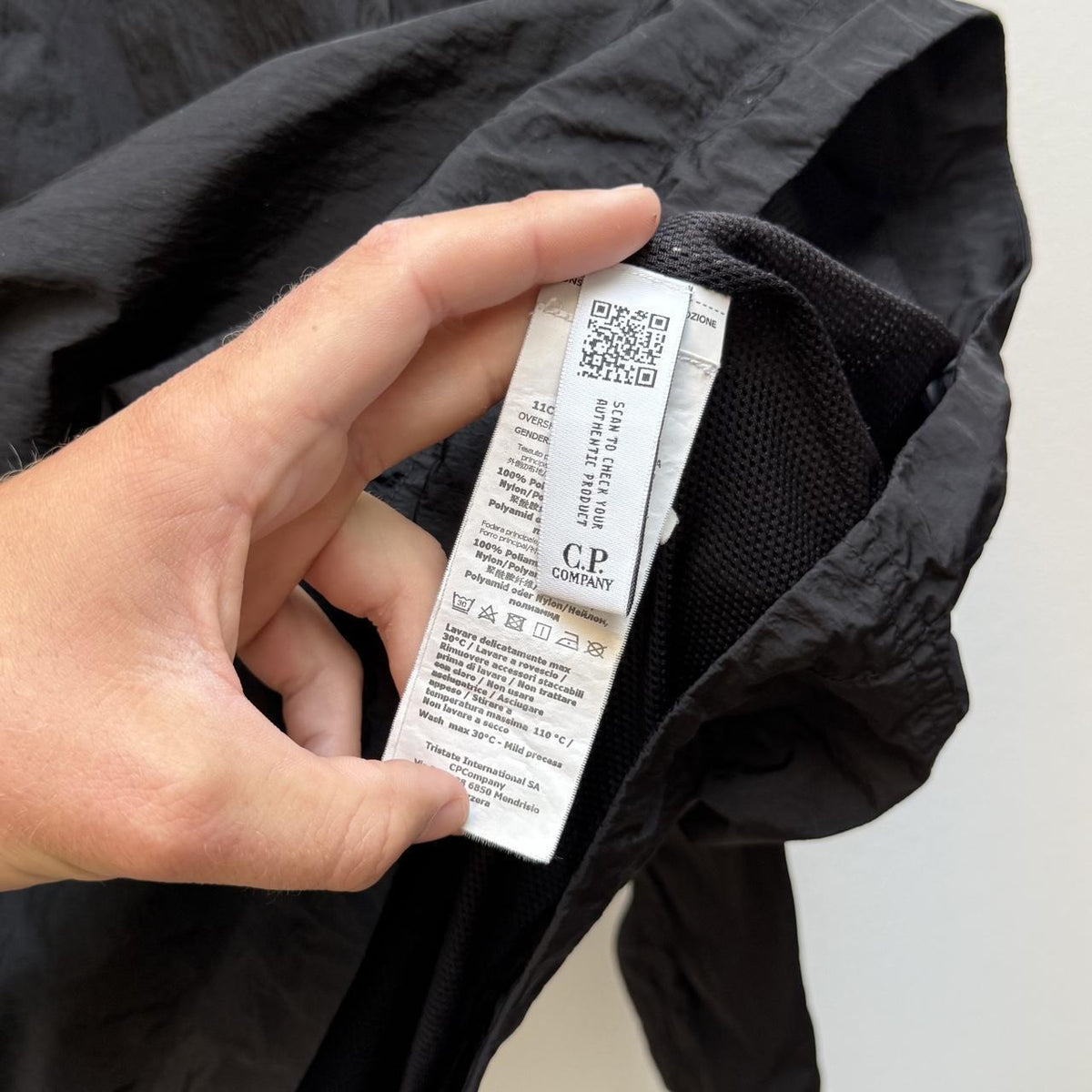 CP Company Chrome R Smock Jacket in Black (XL) | Extra Large, Black