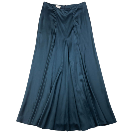 Vintage Emporio Armani Satin Maxi Skirt Womens Size W31