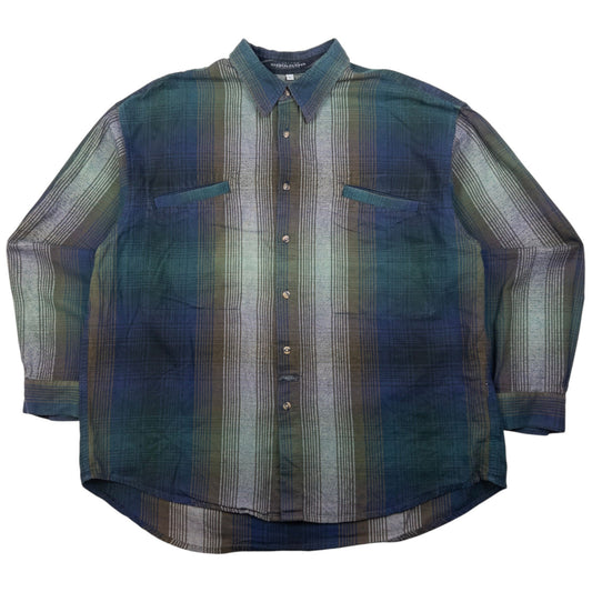 Vintage Marithe + Francois Girbaud Long Sleeve Button Up Shirt Size XL