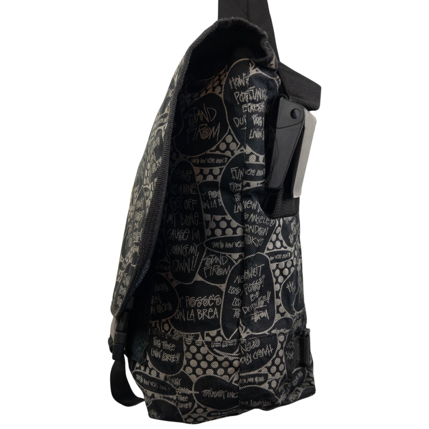 Vintage Stussy Speech Bubble Crossbody Bag