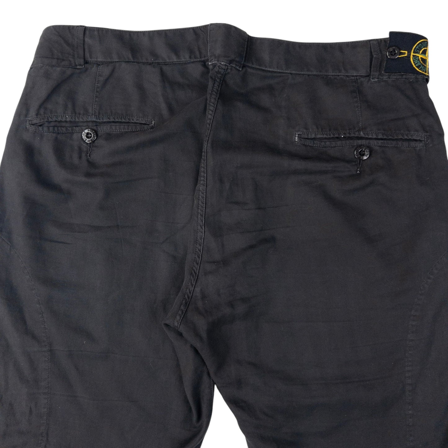 Vintage Stone Island Full Zip Lightweight Trousers Size W35