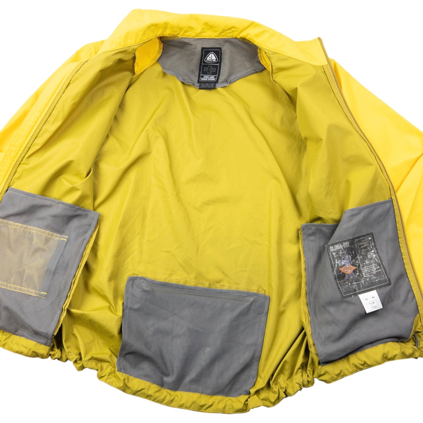 Vintage 2000s Nike ACG Climafit Zip Off Sleeve Packable Jacket Size M | Medium, Green