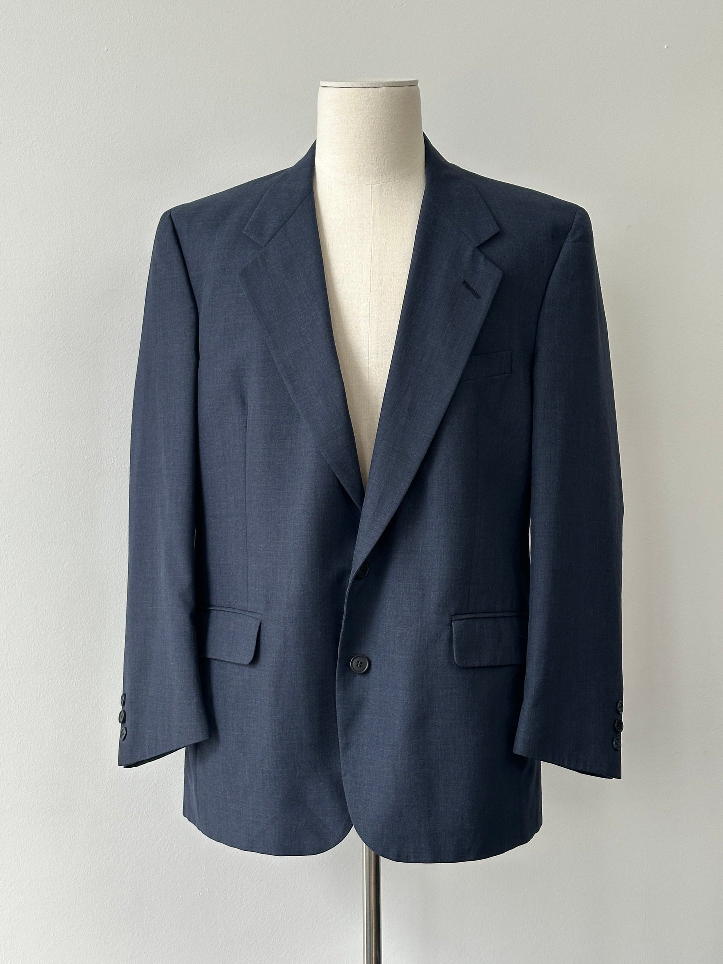 Christian Dior Monsieur 1990s Wool Single Breasted Blazer - 44R