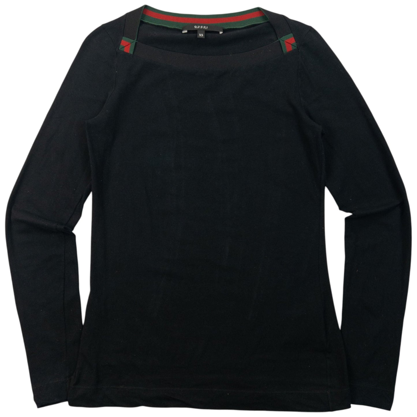 Vintage 2000s Gucci Long Sleeve T Shirt Womens Size XS | XS, Black