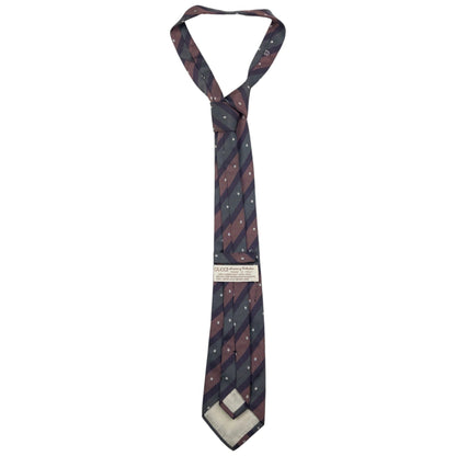 Vintage Gucci Striped Silk Tie