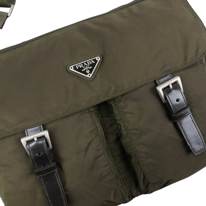 Vintage 2000s Prada Cargo Crossbody Bag