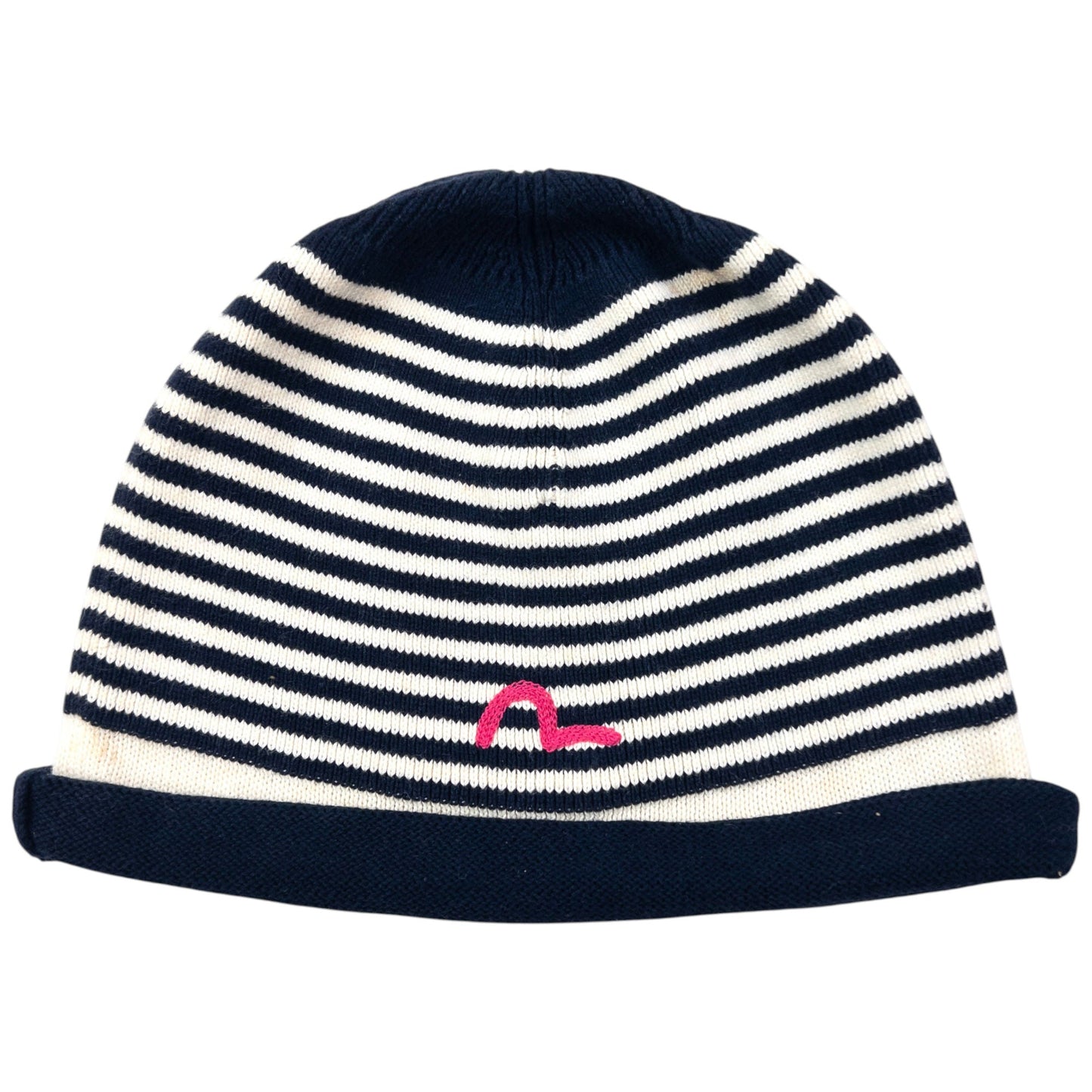 Vintage 2000s Evisu Donna Embroidered Gull Beanie Hat