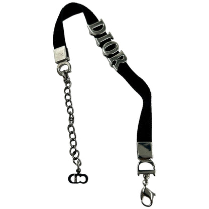 Vintage Dior Velvet Ribbon Bracelet