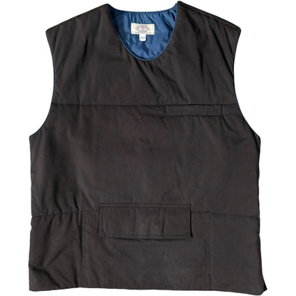 Armani Jeans 90’s Padded Utility Vest Jacket L | Large, Blue