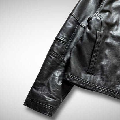 DKNY Jeans Leather Biker Jacket (2000s)