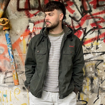 2000's Stussy Work Wear Jacket (M) | Default Title, Green