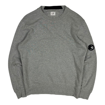 C.P. Company Grey Crewneck Goggle Sweatshirt