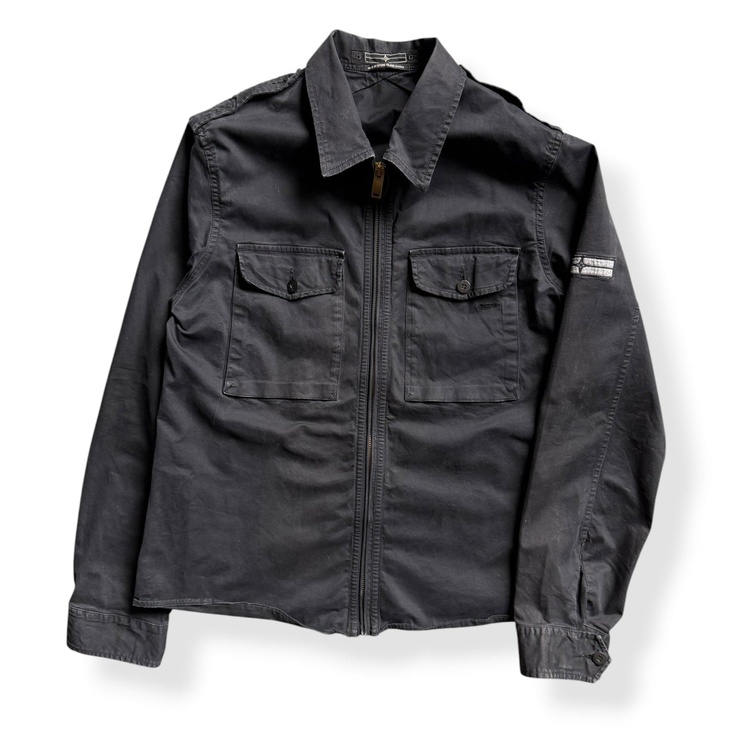 AW2007 Stone Island Denims Jacket (M) | Default Title, Navy