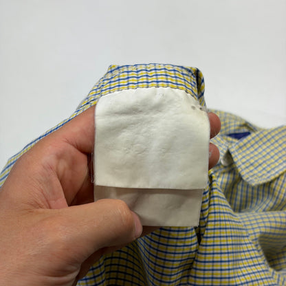 Junya Watanabe by CDG 2005 Micro-check Cargo Pocket Shirt - M/L | O/S, Multicoloured