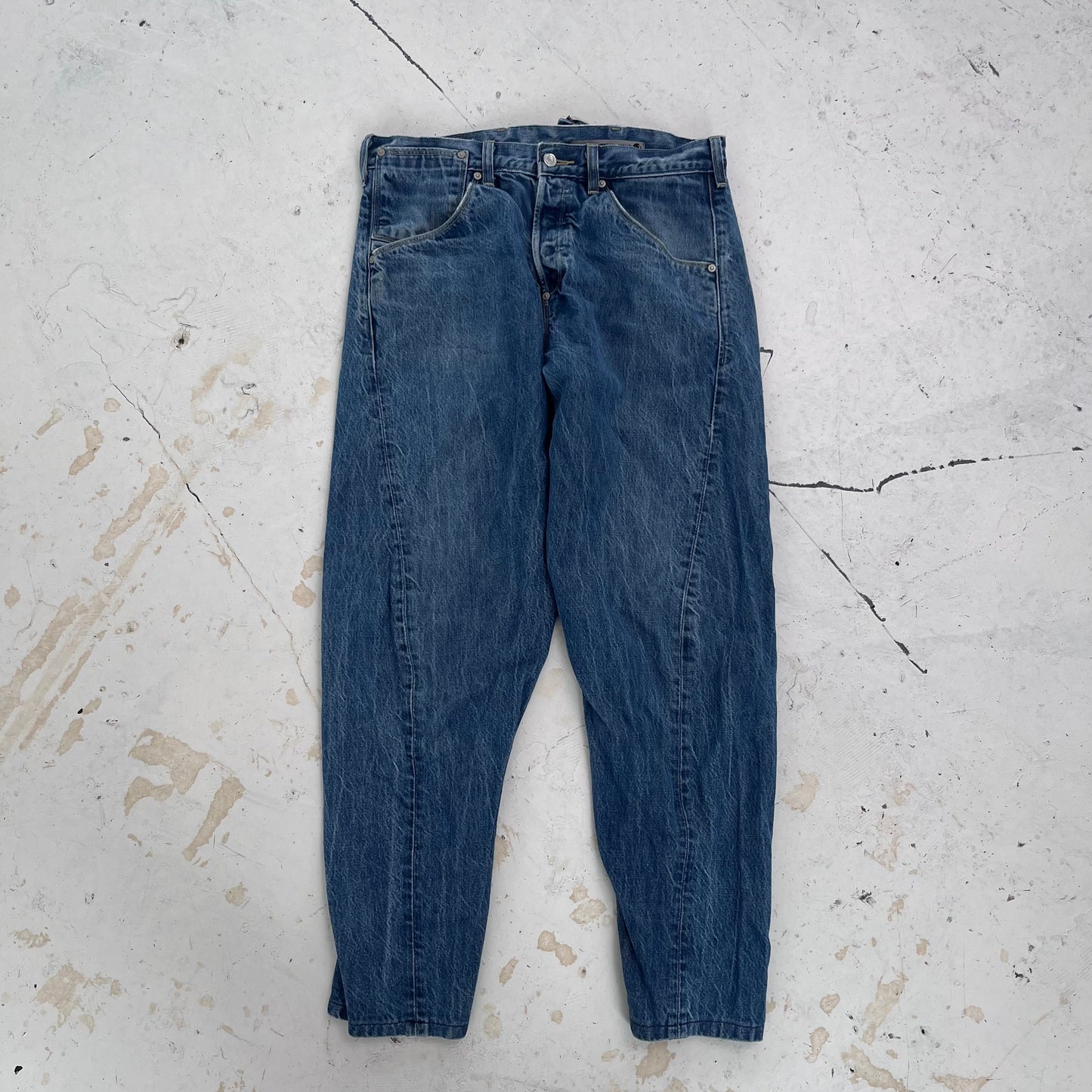 vintage levis engineered jeans | Blue, Red