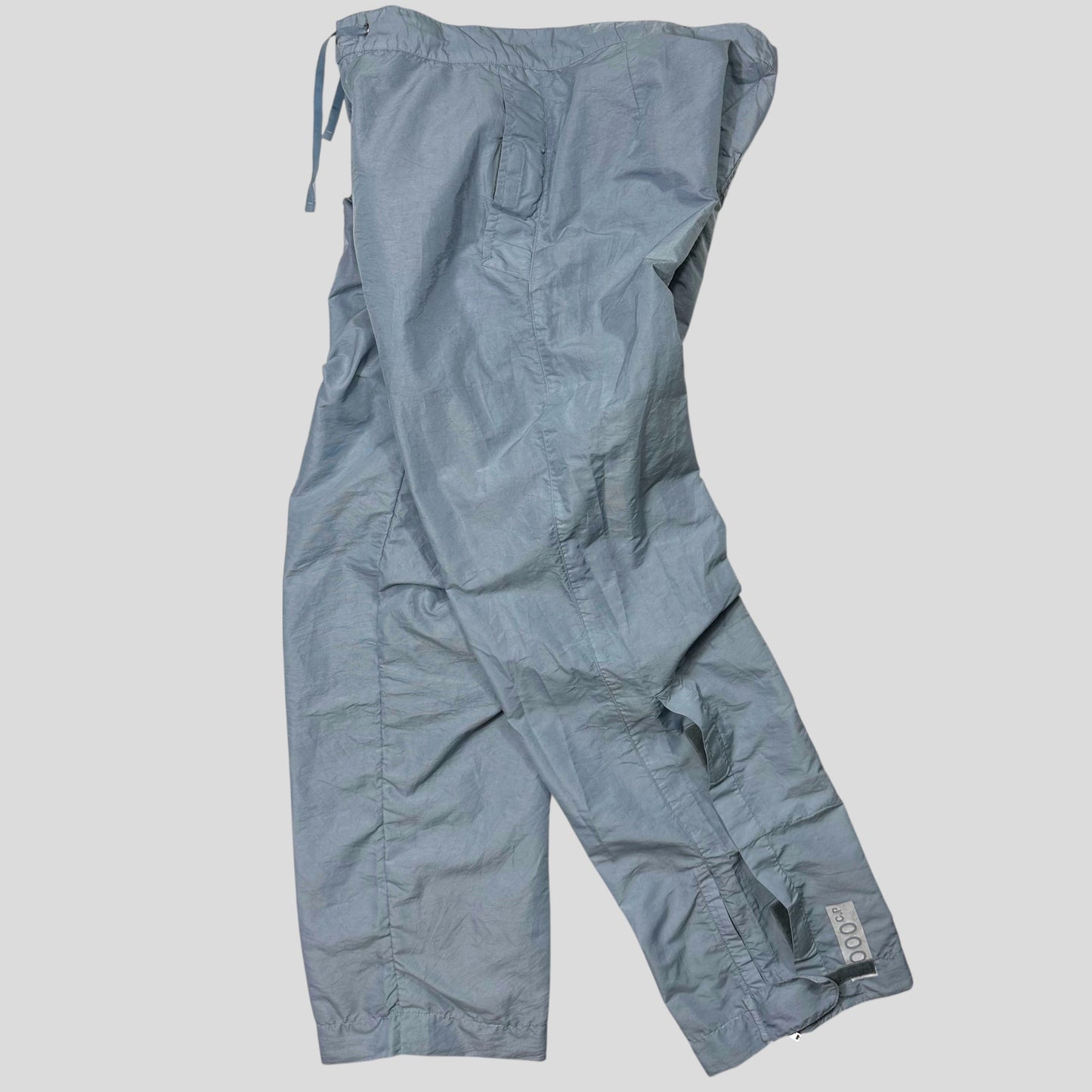 CP Company 2000 Baby Blue Millenium Nylon Stash Pocket Trousers - 34 | Default Title, Blue