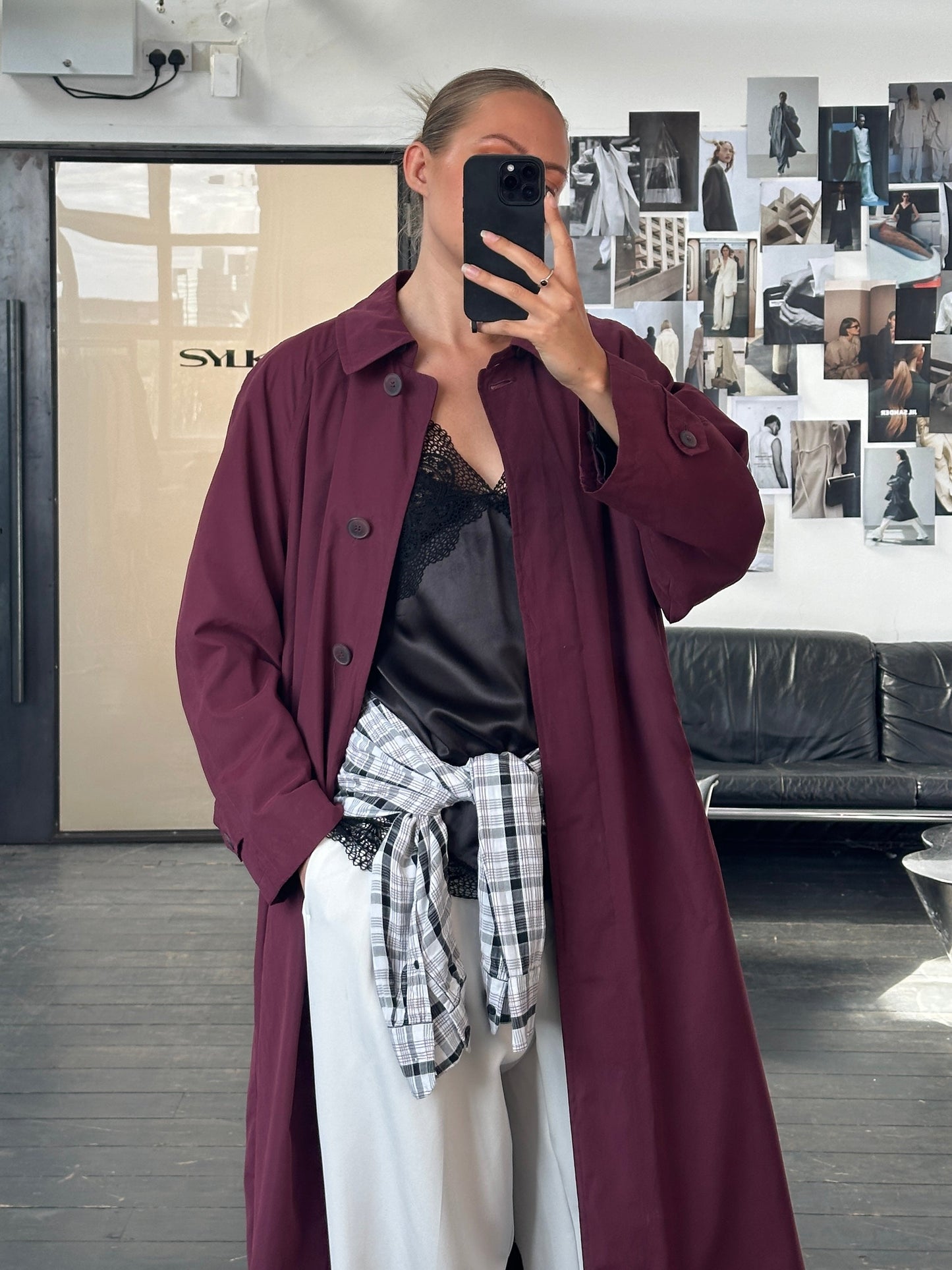 London Fog 2000s Concealed Placket Trench Coat - XL