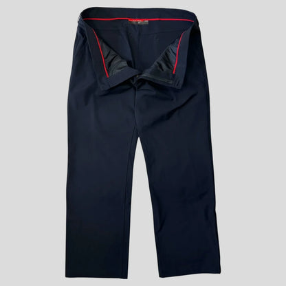 Prada Sport 00’s Nylon Baggy Navy Trousers - IT56