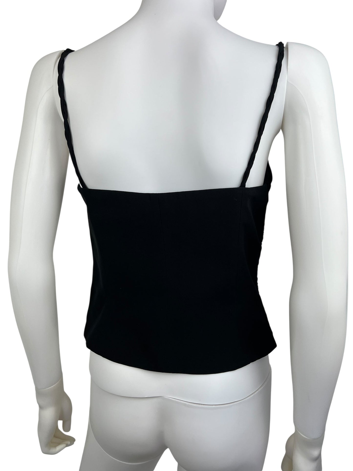 Emporio Armani pleat top | Black, Black