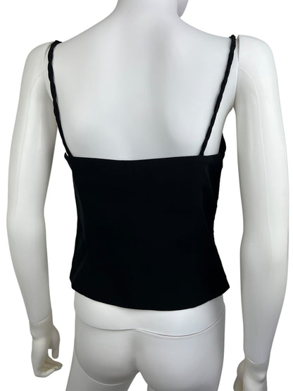 Emporio Armani pleat top | Black, Black