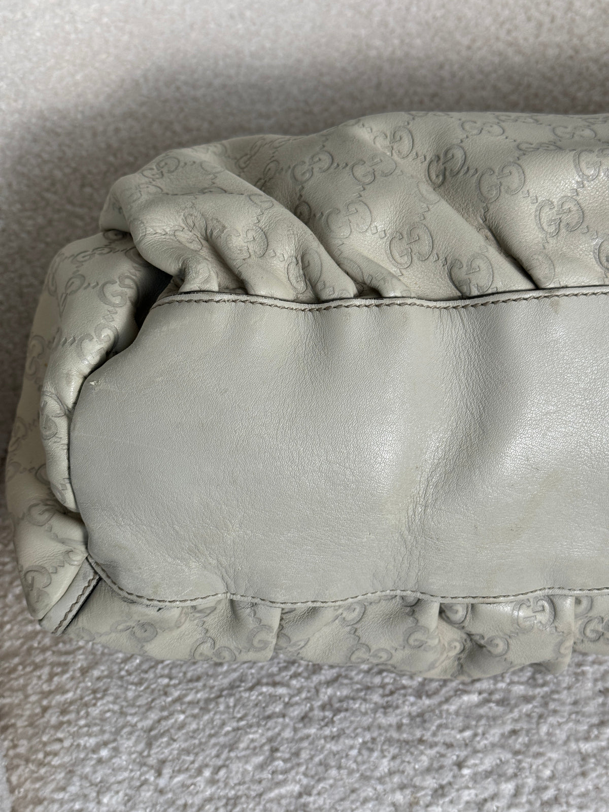 2000s Gucci Guccissima Large D-Ring Shoulder Bag | O/S, Multicoloured