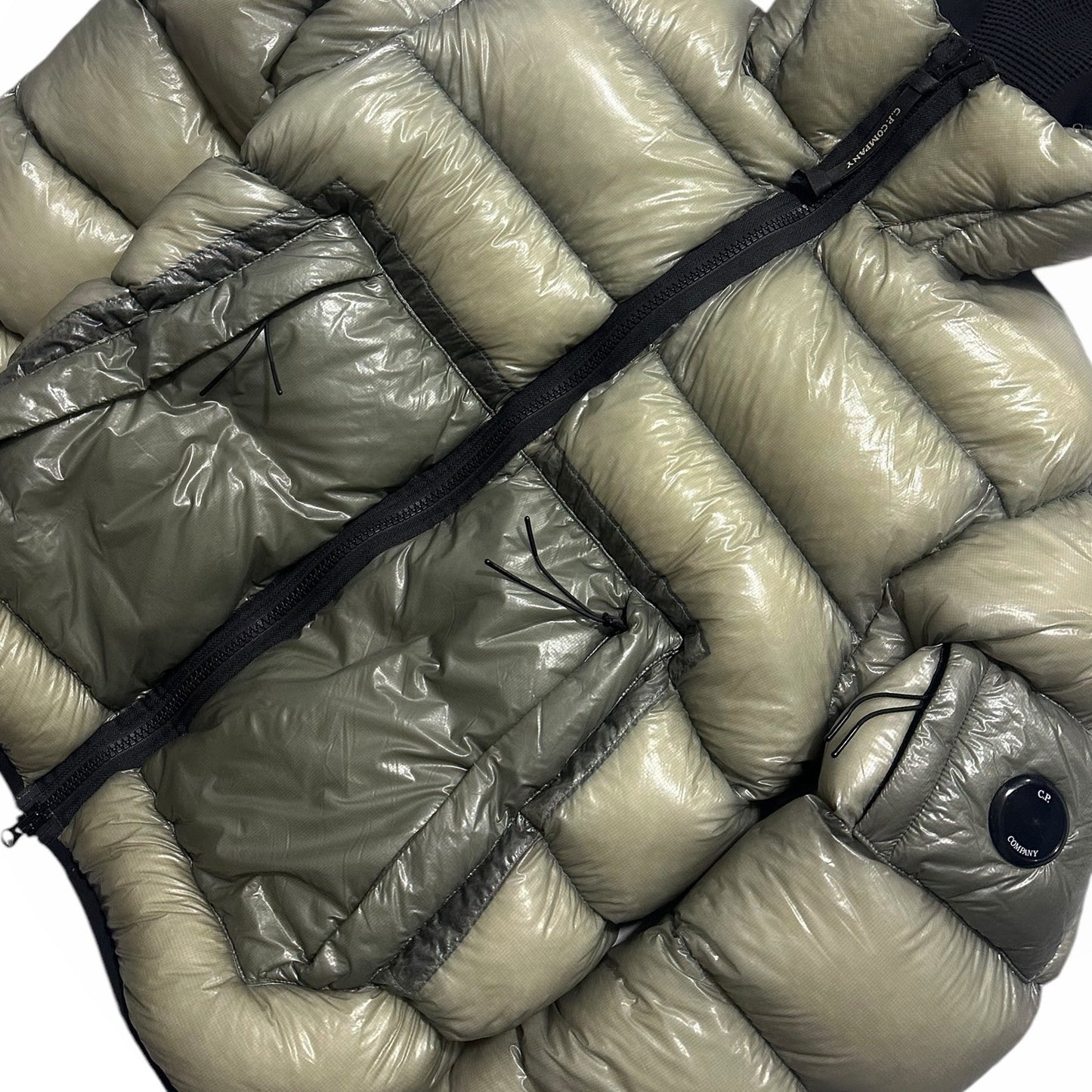 CP Company DD Shell Face Mask Puffer Jacket