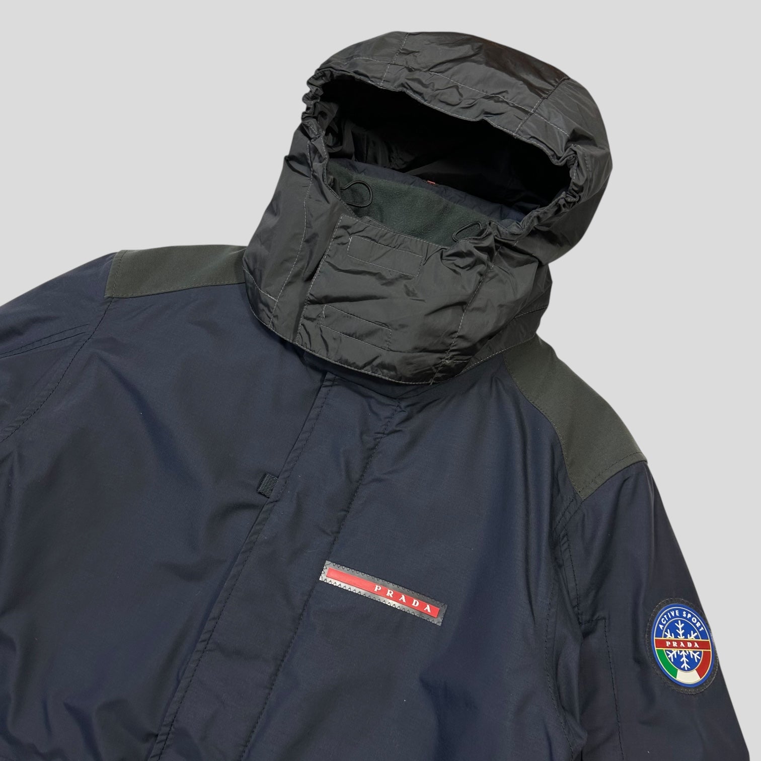 Prada Sport 00's Active Goretex Over Logo Padded Ski Jacket - IT54