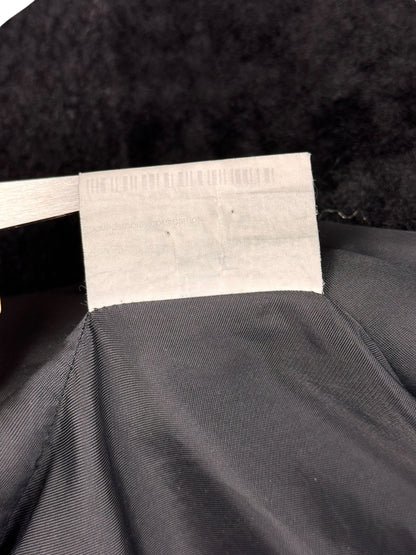 Alexander McQueen F/W 2012 Menswear shearling coat | Black, Black
