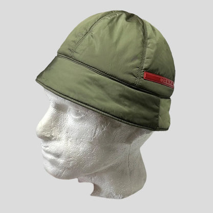 Prada Sport 1999 Nylon Padded Panelled Bucket Hat - M