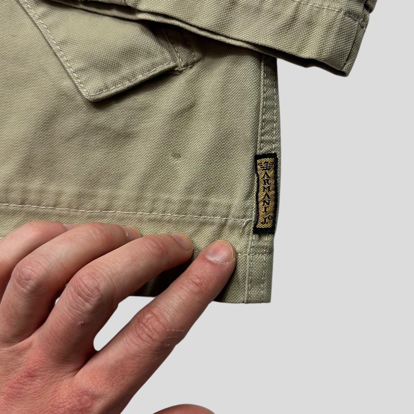 Armani Jeans 90’s Cotton Carpenter Chore Jacket - IT52 | Default Title, Beige
