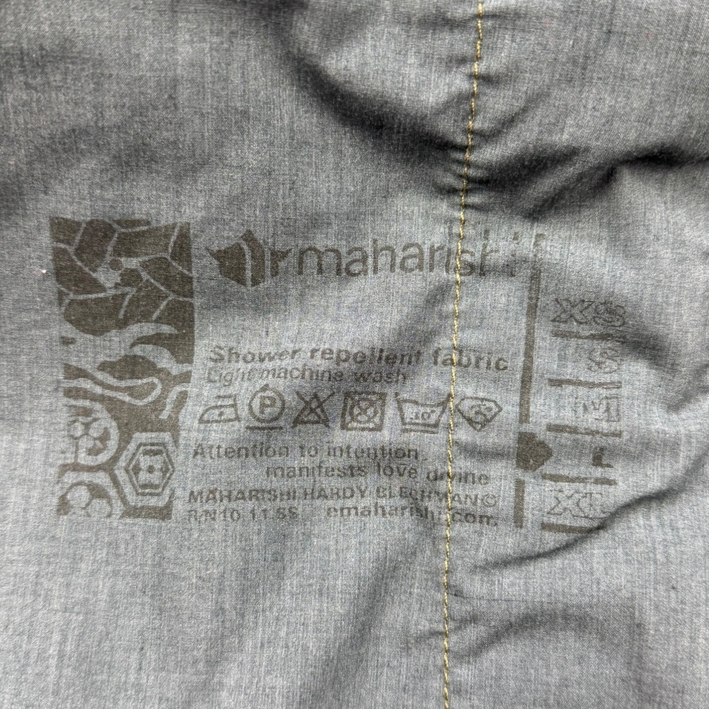 2000's Maharishi Asymmetric Hem Jacket (L) | Default Title, Multicoloured
