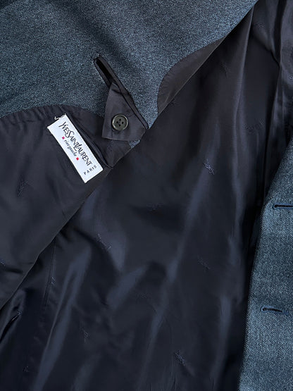 Yves Saint Laurent Rive Gauche 1990s Bespoke Button Blazer - 48R/XXL