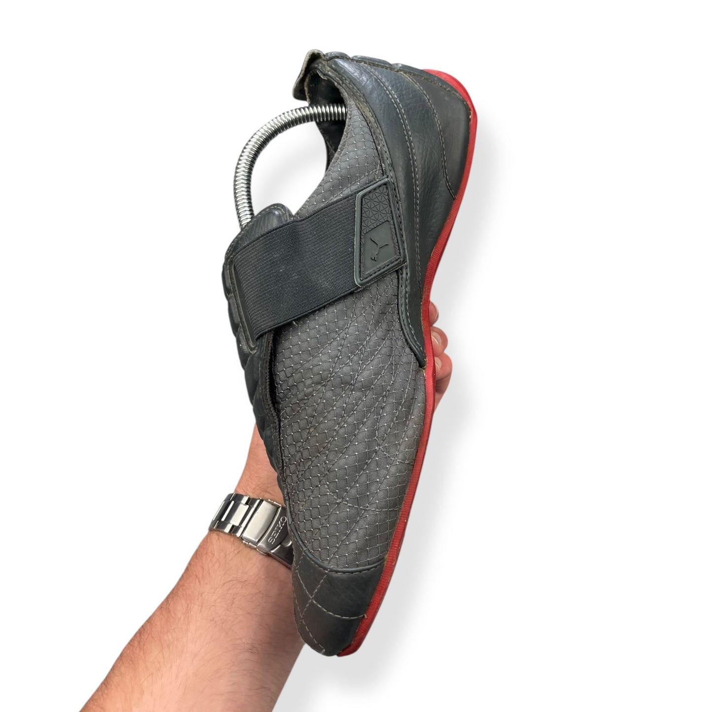 2000's Puma Uke Grey/Red (UK9) | Default Title, Grey