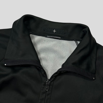 Stone Island AW04 Denims Spellout Logo Black Track Jacket - L | Default Title, Multicoloured