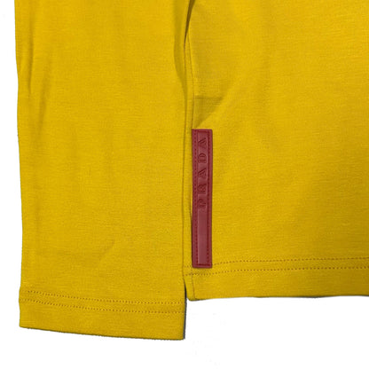 Prada Women’s Long Sleeve Shirt In Yellow ( M )