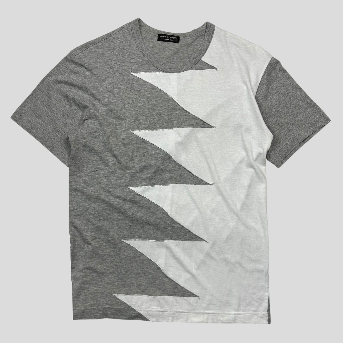 Comme Des Garçons Homme 2013 Zigzag Reconstructed T-shirt - M