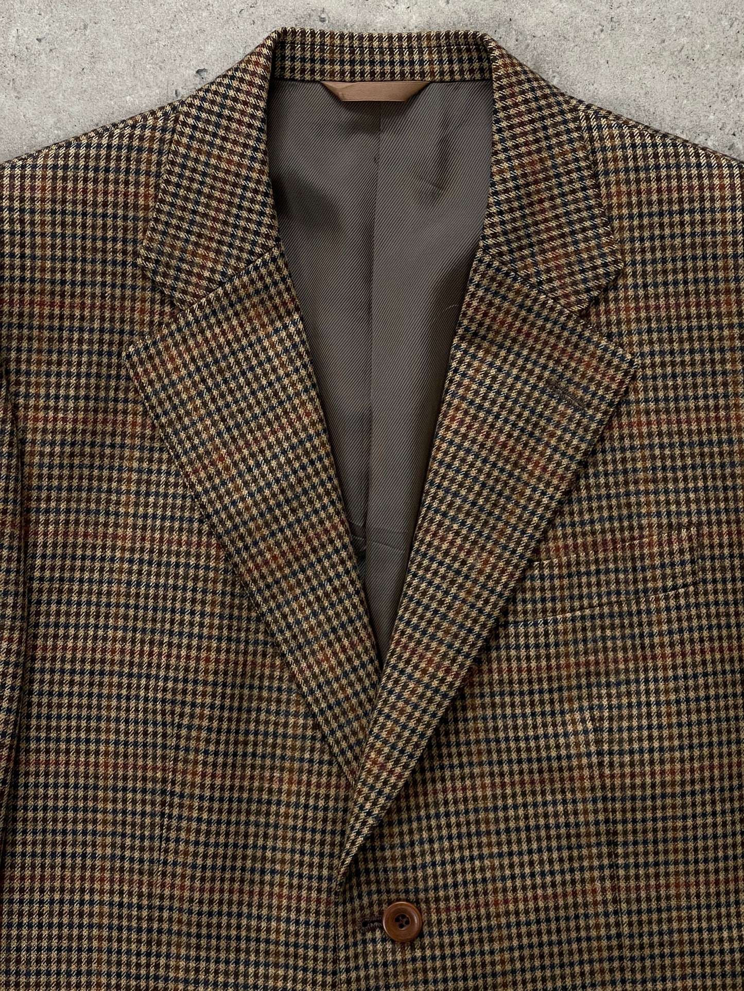 Loyal London x Loro Piana 1990s Pure Wool Check Blazer - 36R/S
