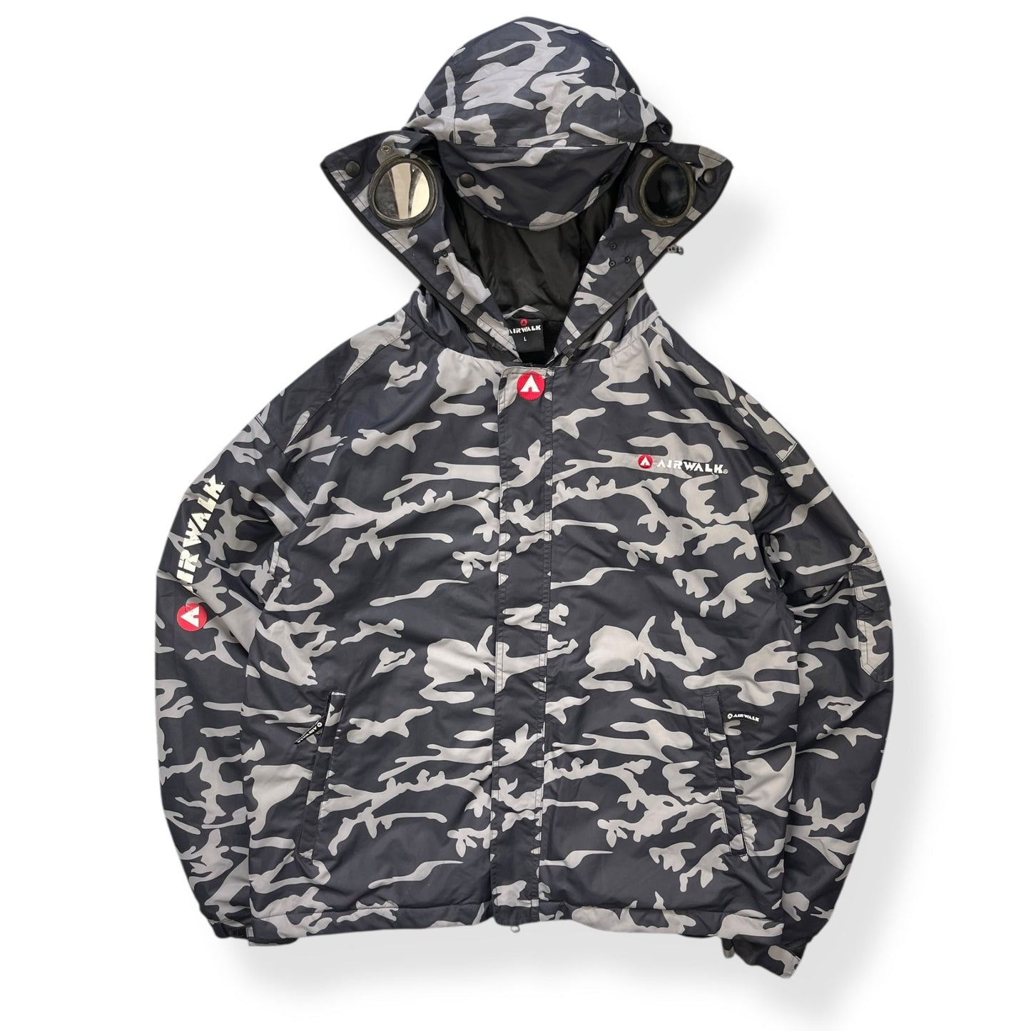 2000's Airwalk Camo Goggle Jacket (L) | Default Title, Multicoloured