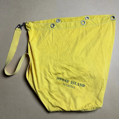 S/S 1984 Lemon Yellow Stone Island Marina Duffle Bag