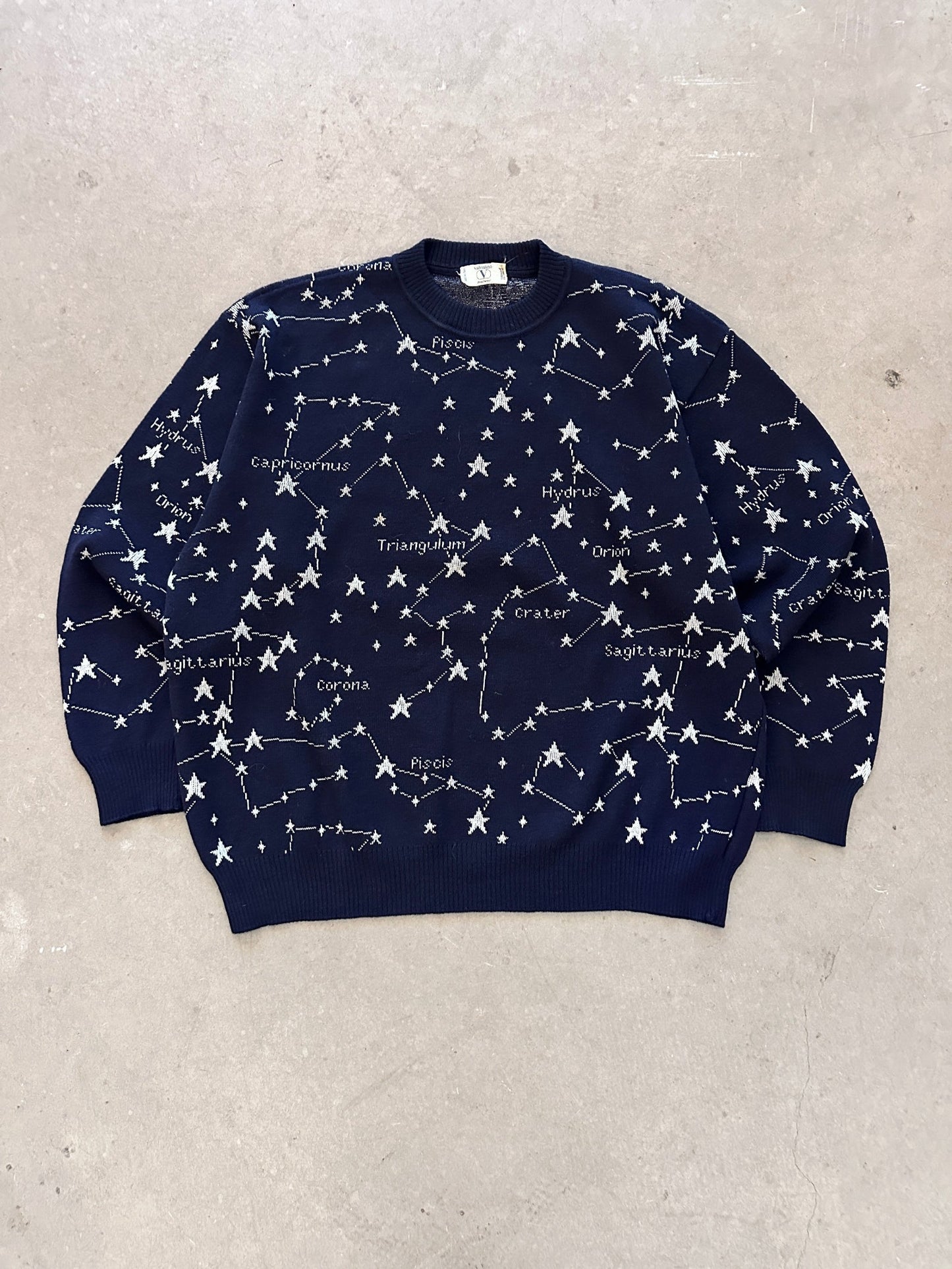 1980's Valentino Constellation Sweater - M