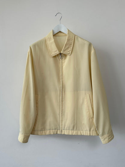 Yves Saint Laurent Logo Bomber Jacket - L - Known Source