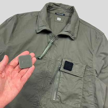 CP Company SS21 Metropolis Badge Overshirt Jacket - S | Green