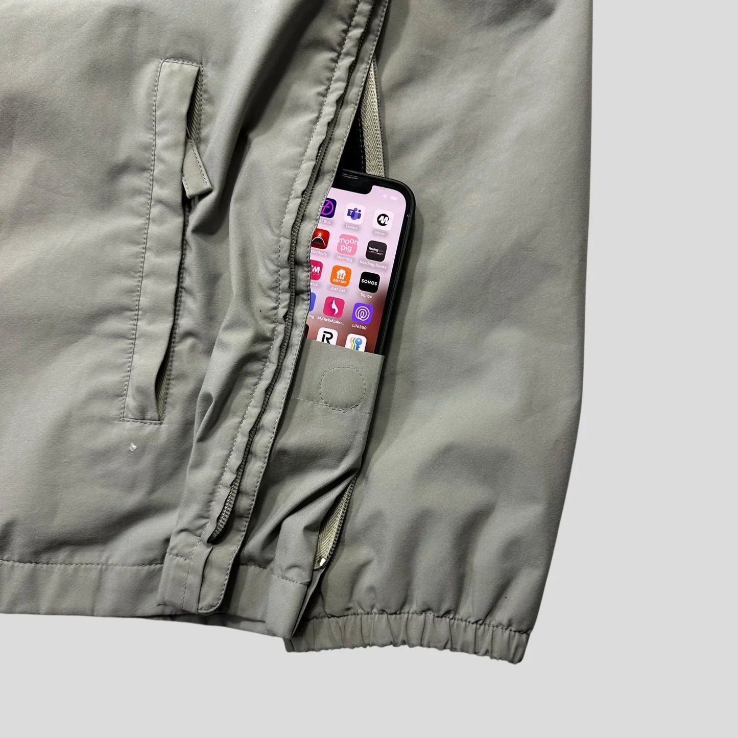 Prada Sport 00’s Aluminum Goretex Stash Pocket Harrington Jacket - IT52 (L)