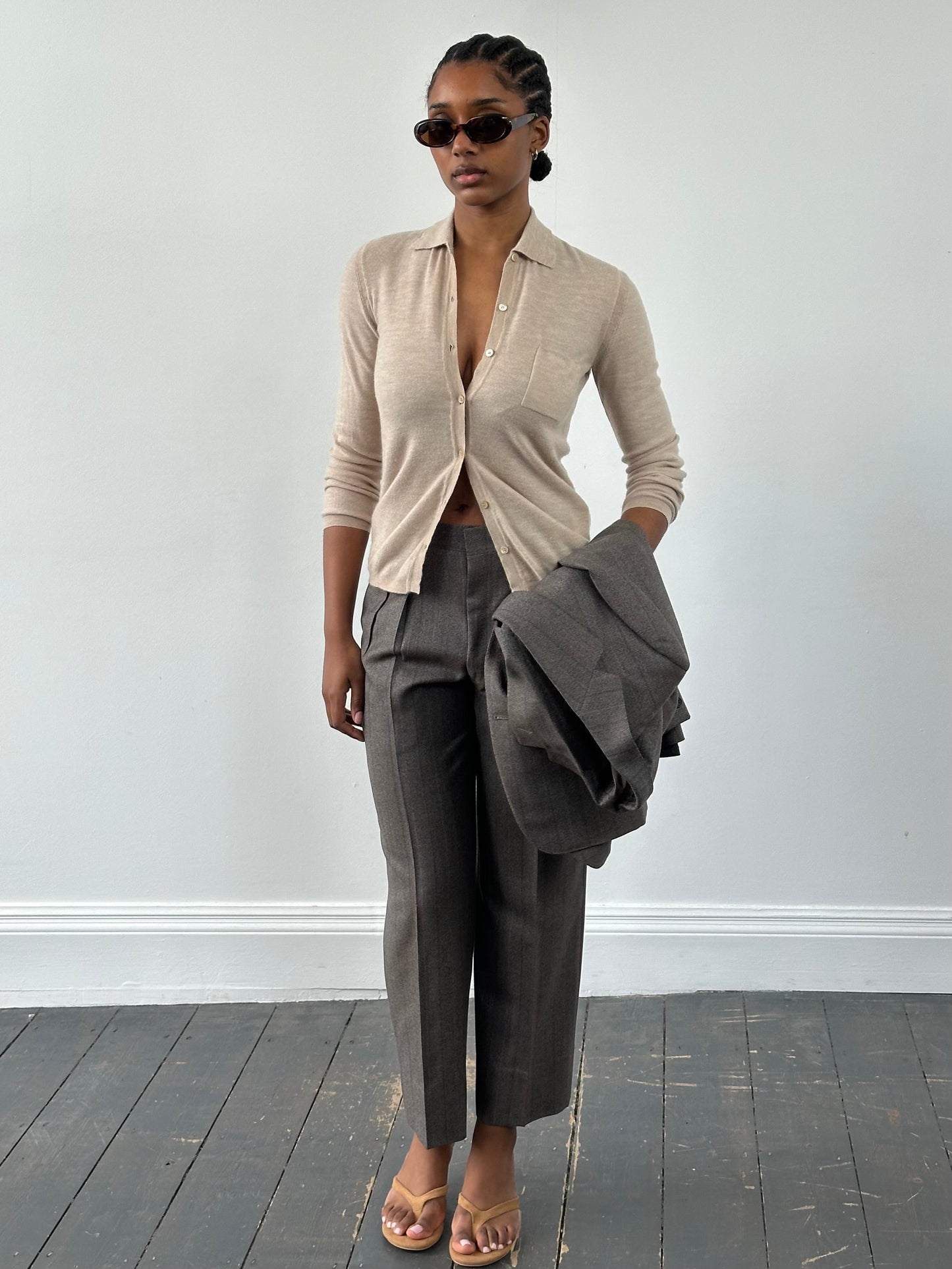 Burberry Prorsum AW2014 Pure Wool Cardigan - S