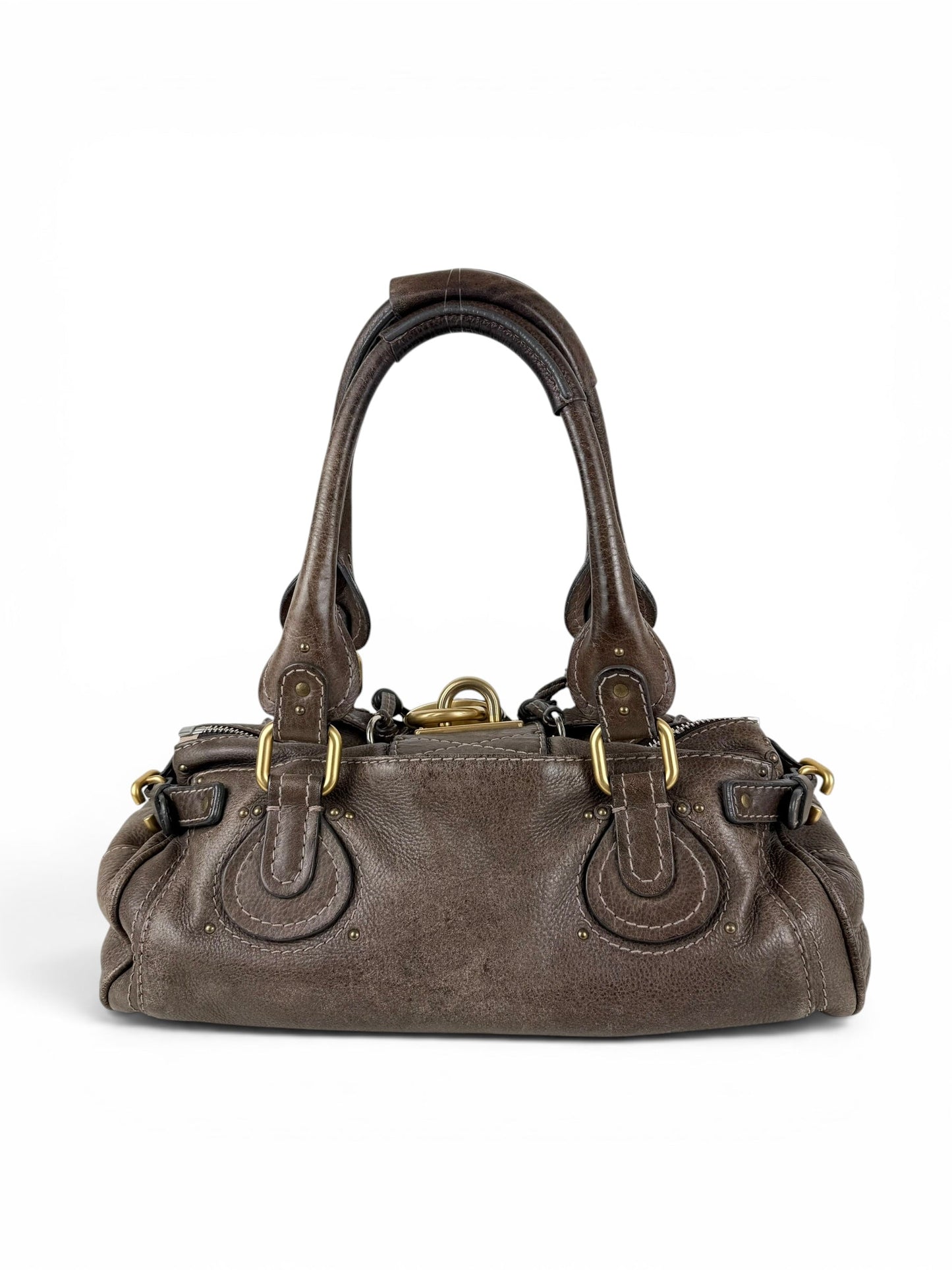 2009 Chloe Paddington Brown Leather Handbag GHW | O/S, Multicoloured